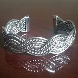 Sterling Silver Cuff Bracelet Taxco.925